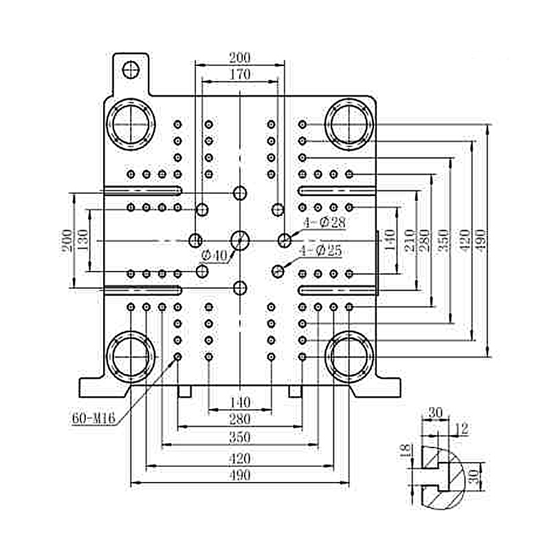 Hydraulický vstrekovací lis s pevným čerpadlom SLA138